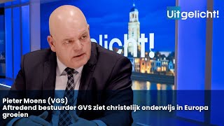 Uitgelicht 29 april 2024  Pieter Moens  over toename christelijk onderwijs in Europa [upl. by Saerdna]