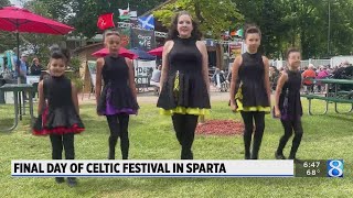 Festival celebrates Celtic heritage in Sparta [upl. by Yoshiko62]