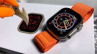 H11 Ultra Upgrade Hello Watch Unboxing amp Review Apple Watch Ultra Top 1 Copy  ASMR [upl. by Ynnig]