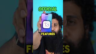 iOS 18 ke official features shorts [upl. by Anirtal738]