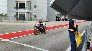 Marc Marquez Launch Control Start Honda MotoGP Bike 2022 Test [upl. by Spaulding346]