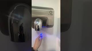 Bluedry hand dryer at water world swimming baths in wrexham women’s [upl. by Veronika]