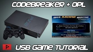 How To Use Codebreaker10 With OPL PS2 USB Games Tutorial English [upl. by Tabbie]