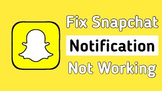 Fix Snapchat Notifications Not Working 2020 [upl. by Freyah633]