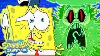 SpongeBob Moments That Are LITERALLY Cursed 😰  SpongeBobOfficial [upl. by Ahsiad]