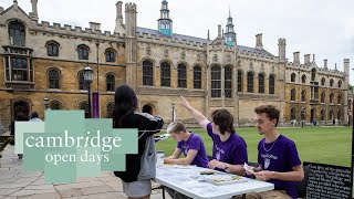 College tour at the 2023 Cambridge Open Days  CamOpenDay23 [upl. by Nialb]