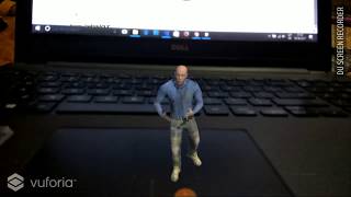 Markerless AR using Unity [upl. by Magocsi]