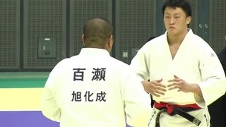 JUDO 原沢久喜 × 百瀬優 100kg決勝 講道館杯20121111 [upl. by Notlimah432]