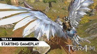 TERA M KR  Starting gameplay [upl. by Nnayllas]