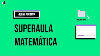 AULA ABERTA MATEMÁTICA 1  TURMA DE FEVEREIRO [upl. by Nnyllatsyrc]