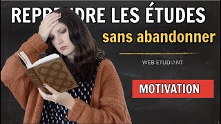 Comment reprendre ses études en restant motivé [upl. by Reffotsirhc128]