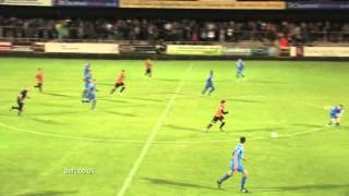 Boston United v Histon Highlights 08212012 [upl. by Arretahs]