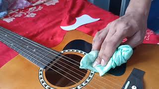 How to install an acoustic pickguard [upl. by Yelsehc]