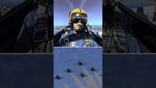 EPIC SplitScreen of Blue Angels Flyover of NFL Football Game [upl. by Eidoj]