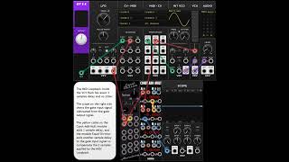 vcv internal midi loopback has exact 2 samples delay and no jitter [upl. by Ohploda96]