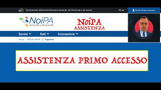 PRIMO ACCESSO  NoiPA  Richiesta Assistenza [upl. by Onoitna]