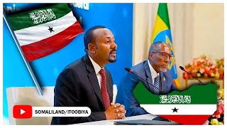 Raysal wasaaraha Itoobiya oo War cusub ka soo saaray heshiiskii Isfahan ee Somaliland iyo Itoobiya [upl. by Anivla]