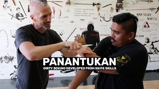 PANANTUKAN Translating Knife Skills To Dirty Boxing [upl. by Oileve]