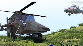 Ravenfield Attack Helicopter Assault  Ravenfield Helicopter Gunner [upl. by Rab]