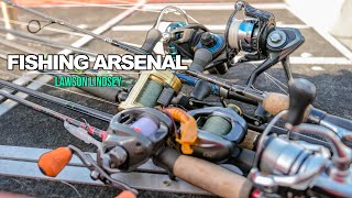 My Rare Fishing Rod and Reel Arsenal  2022 [upl. by Novert]