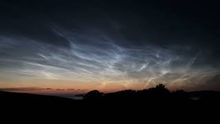 Noctilucent Clouds Ballyliffin Donegal [upl. by Cuthbert]