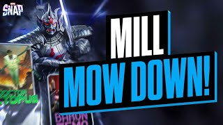 MILL THEM DOWN TO NOTHING Deck Breakdown amp Gameplay Marvel Snap [upl. by Deonne]