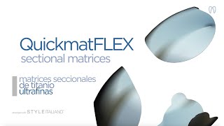 Matrices seccionales QuickmatFLEX Aprovechen de la excelente memoria elástica [upl. by Ainoek]