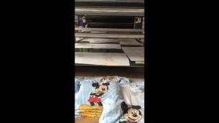 Sublimation Printing tshirt for Disney order [upl. by Ahsart]