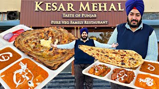 Faridabad मैं आया Kesar Mehal । Amritsar का Swad । unlimited Thali offers in Faridabad [upl. by Hauck]