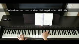 Vawiin chuan ram nuam tak  KHB 484 [upl. by Reimer]