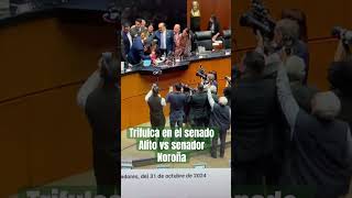 Trifulca en el senado alito vs noroña [upl. by Anirual]