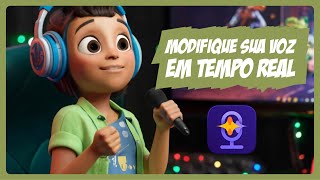 Mude sua voz em TEMPO REAL com este modificador de voz incrível [upl. by Zipporah891]