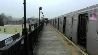 BMT Astoria and Manhattan Bound R160 N Q at 36th Avenue [upl. by Marcella]