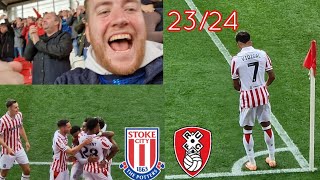 STOKE UP AND RUNNING  Stoke City Matchday VLOG vs Rotherham United [upl. by Atiruam]