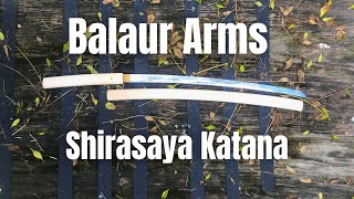 Balaur Arms Shirasaya Katana  Review  Kult of Athena [upl. by Applegate]