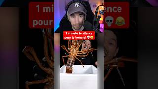 1 MINUTE DE SILENCE POUR LE HOMARD 💀😂 [upl. by Emearg906]