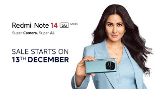 Redmi Note 14 5G Series Outdoor Speaker and Redmi Buds 6  Launching on 9th Dec [upl. by Cloutman868]