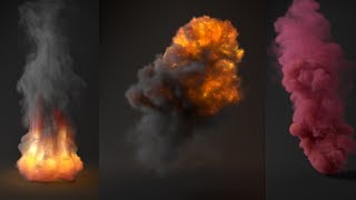 Tutorial No65  Rendering realistic Explosion and Smoke in VRay for 3ds Max Volumetric Grid [upl. by Entwistle]