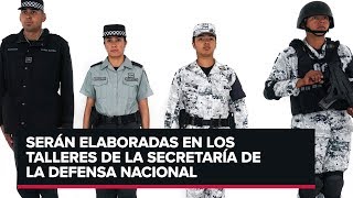 Sedena presenta uniformes para la Guardia Nacional [upl. by Cohlier485]