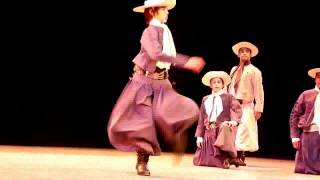 Demostración de Baile Argentino Gaucho  Gala de Argentina en el Festival del Caribe 2012 [upl. by Elbys]