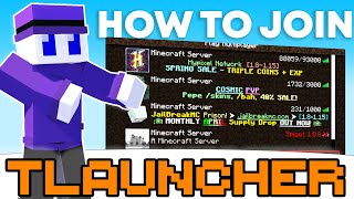 How to Join a Minecraft Server on TLauncher 2023 [upl. by Deidre]