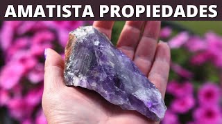 PIEDRA AMATISTA PROPIEDADES SIGNIFICADO BENEFICIOS Y USOS DE LA AMATISTA [upl. by Syck]