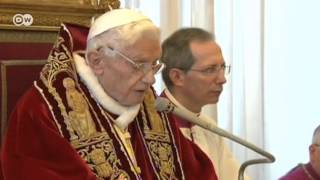 OriginalErklärung Benedikt XVI zum Rücktritt [upl. by Trepur464]