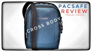 In Depth Review Pacsafe LS 100 Econyl Metrosafe AntiTheft Cross Body Bag [upl. by Napoleon]