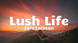 Lush Life  Zara Larsson Lyrics [upl. by Apthorp117]