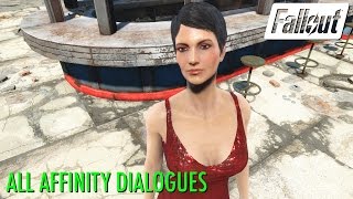 Fallout 4  Curie All Affinity Dialogues [upl. by Bowles]