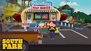 Help Wanted at DikinBaus Hot Dogs  SOUTH PARK [upl. by Johnson]