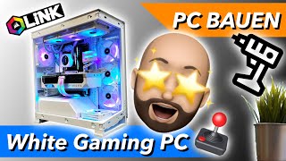 Bau deinen TraumGamingPC SchrittfürSchritt zum Eleganten White Build [upl. by Eiznyl]