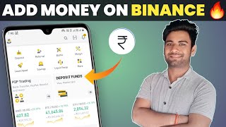 How to deposite money in binance  Add money in binance  Vishal Techzone [upl. by Giule]