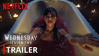 Wednesday Addams  Season 2 Full Trailer  Netflix New [upl. by Einnig830]